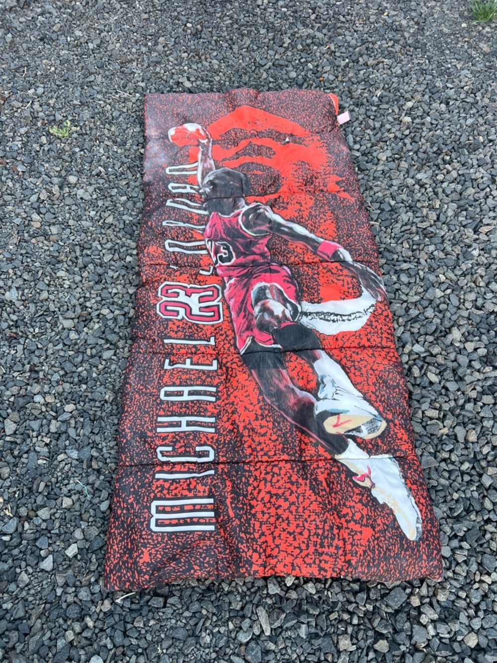 Jordan Red Black Basketball Throw Blanket